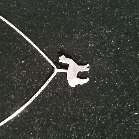 Silver alpaca necklace - Picture 3 of 7